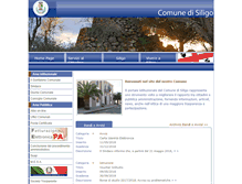 Tablet Screenshot of comunesiligo.it